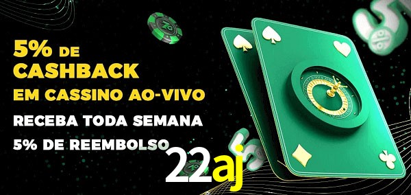 Promoções do cassino ao Vivo 22aj